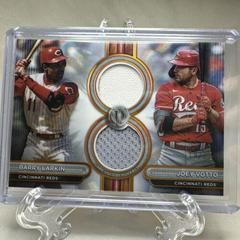 Barry Larkin / Joey Votto [Orange Dual Player] #DR2-LV Baseball Cards 2024 Topps Tribute Dual Relic Prices