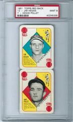 Jim Hegan, Howie Pollet Baseball Cards 1951 Topps Red Back Prices