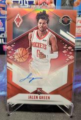 Jalen Green [Red] #PRA-JGR Basketball Cards 2021 Panini Chronicles Phoenix Rookie Autographs Prices
