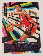 Jabari Smith Jr. [Violet] #25 Basketball Cards 2022 Panini Court Kings Maestros Prices