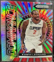 Kawhi Leonard [Silver Prizm] #18 Basketball Cards 2023 Panini Prizm Dominance Prices
