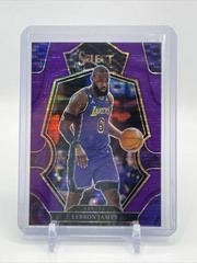 LeBron James [Neon Purple Pulsar] Basketball Cards 2022 Panini Select Prices