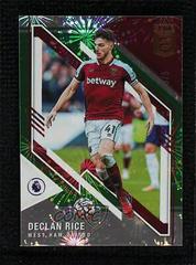 Declan Rice [Green Fireworks] Soccer Cards 2021 Panini Donruss Elite Premier League Prices