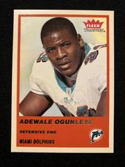 Adewale Ogunleye [Crystal] #148 Football Cards 2004 Fleer Tradition Prices