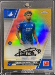 Georginio Rutter [Gold] Soccer Cards 2021 Topps Chrome Bundesliga Autographs Prices
