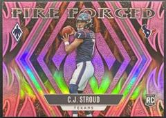 C. J. Stroud [Pink] #FF-6 Football Cards 2023 Panini Phoenix Fire Forged Prices