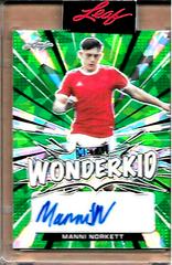 Manni Norkett Soccer Cards 2022 Leaf Metal Wonderkid Autographs Prices