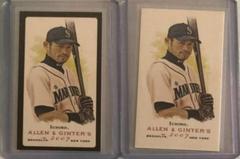 Ichiro [Mini Black Bordered] Baseball Cards 2007 Topps Allen & Ginter Prices