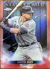 Austin Riley [Red] #SMLBC-63 Baseball Cards 2022 Topps Update Stars of MLB Chrome Prices