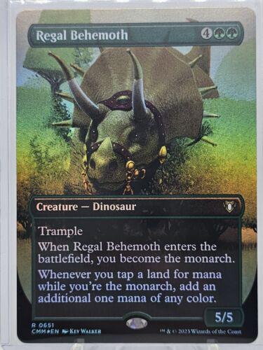 Regal Behemoth #651 Magic Commander Masters