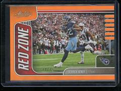 Derrick Henry [Spectrum Orange] #10 Football Cards 2019 Panini Absolute Red Zone Prices