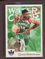 Giannis Antetokounmpo [Sapphire] #26 Basketball Cards 2022 Panini Court Kings Water Color Prices
