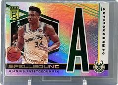 Giannis Antetokounmpo Basketball Cards 2019 Panini Donruss Elite Spellbound Prices