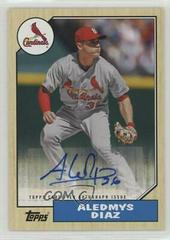 Aledmys Diaz #1987A-AD Baseball Cards 2017 Topps 1987 Autographs Prices