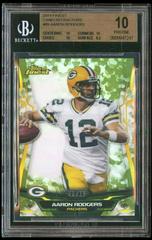 Aaron Rodgers [Camo Refractor] Football Cards 2014 Topps Finest Prices