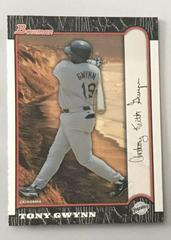 Tony Gwynn #264 Baseball Cards 1999 Bowman International Prices