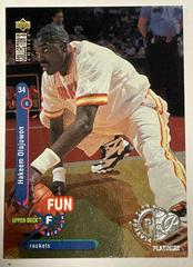 Hakeem Olajuwon [Player's Club Platinum] Basketball Cards 1995 Collector's Choice Prices
