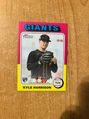 Kyle Harrison [Special Edition Red Ink] #ROA-KHA Baseball Cards 2024 Topps Heritage Real One Autograph Prices