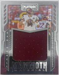 Sam Howell #MM-5 Football Cards 2022 Panini Playbook Mammoth Material Prices