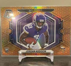 Jordan Addison [Honeycomb] #ND-14 Football Cards 2023 Panini Mosaic NFL Debut Prices