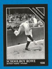 Schoolboy Rowe #718 Baseball Cards 1993 Conlon Collection Prices