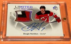 Dougie Hamilton Hockey Cards 2021 SP Authentic Limited Auto Material Prices