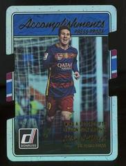 Lionel Messi [Press Proof Die Cut] #4 Soccer Cards 2016 Panini Donruss Accomplishments Prices