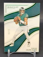 Jalen Hurts [Emerald] #24 Football Cards 2023 Panini Immaculate Prices