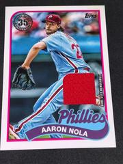Aaron Nola #89BR-AN Baseball Cards 2024 Topps 1989 Relic Prices