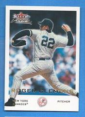 Roger Clemens #24 Baseball Cards 2001 Fleer Focus Prices