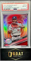 Elijah Green [Red] #TP-29 Baseball Cards 2022 Bowman's Best Top Prospects Prices