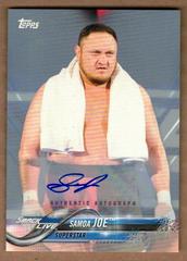 Samoa Joe [Silver Autograph] Wrestling Cards 2018 Topps WWE Then Now Forever Prices