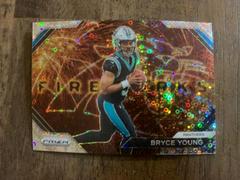 Bryce Young [No Huddle] #F-6 Football Cards 2023 Panini Prizm Fireworks Prices