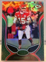 Patrick Mahomes II [Mirror Green] #40 Football Cards 2019 Panini Certified Prices