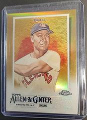Larry Doby [Gold] #4 Baseball Cards 2020 Topps Allen & Ginter Chrome Prices