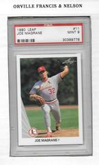 Joe Magrane #11 Baseball Cards 1990 Leaf Prices