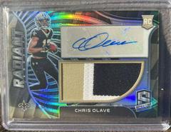 Chris Olave Football Cards 2022 Panini Spectra Radiant Rookie Patch Signatures Prices
