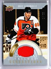 Eric Lindros [Jersey] #TG-14A Hockey Cards 2022 Upper Deck Trilogy Generations Prices