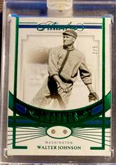 Walter Johnson [Emerald] Baseball Cards 2021 Panini Flawless Prices