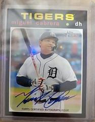 Miguel Cabrera #MC Baseball Cards 2020 Topps Heritage Real One Autographs Prices