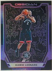 Kawhi Leonard [Purple] Basketball Cards 2018 Panini Obsidian Prices