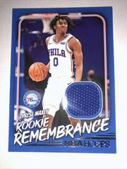 Tyrese Maxey #RR-TMP Basketball Cards 2022 Panini Hoops Rookie Remembrance Prices