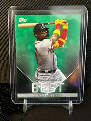 Ronald Acuna Jr. [Green] #4 Baseball Cards 2022 Topps X Wander Franco Prices