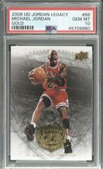 Michael Jordan Gold #66 Basketball Cards 2009 Upper Deck Jordan Legacy Prices