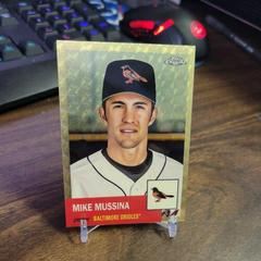 Mike Mussina [SuperFractor] #68 Baseball Cards 2022 Topps Chrome Platinum Anniversary Prices