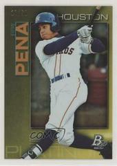 Jeremy Pena [Gold] #TOP-52 Baseball Cards 2020 Bowman Platinum Top Prospects Prices