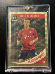 Thiago Alcantara [Optic Gold] Soccer Cards 2018 Panini Donruss Prices