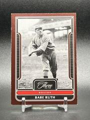 Babe Ruth [Bases Loaded] #1 Baseball Cards 2023 Panini Three and Two Prices