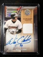 Will Clark Baseball Cards 2024 Topps Tribute Threads Autograph Relic Prices