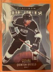Quinton Byfield Hockey Cards 2021 O-Pee-Chee Platinum Die Cuts Prices